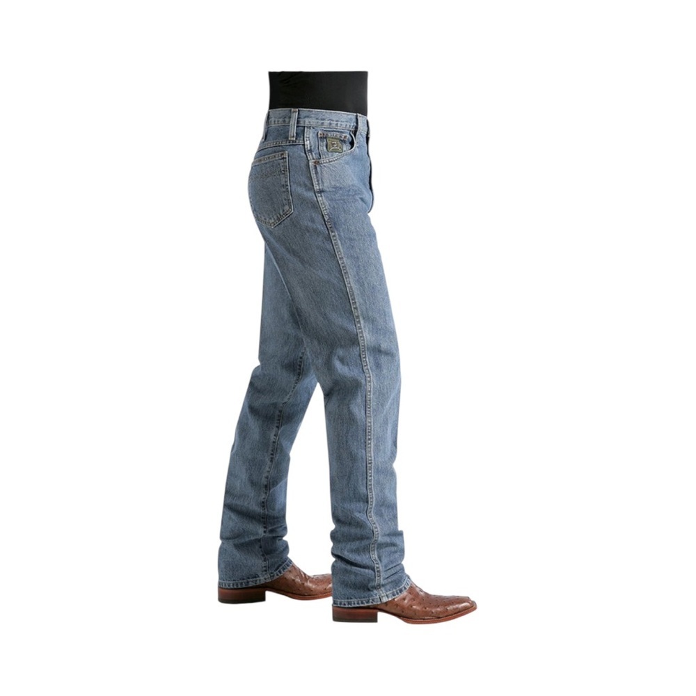 Cinch Green Label Jeans Men’s 27x38 Medium Wash Western Cowboy Relaxed Fit Denim